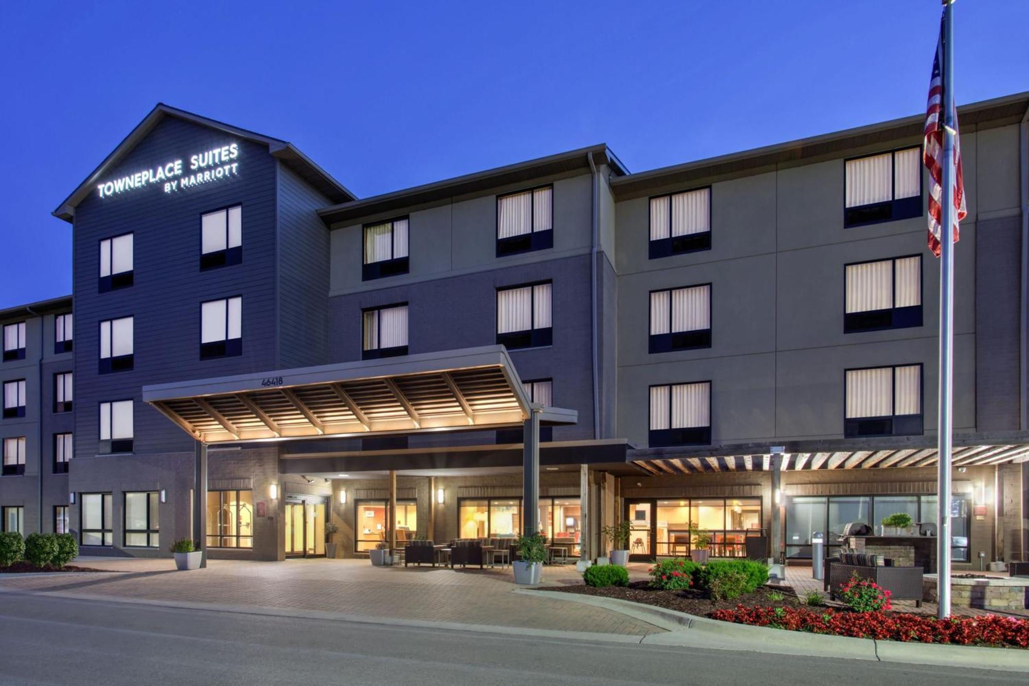Towneplace Suites By Marriott Detroit Belleville Eksteriør billede